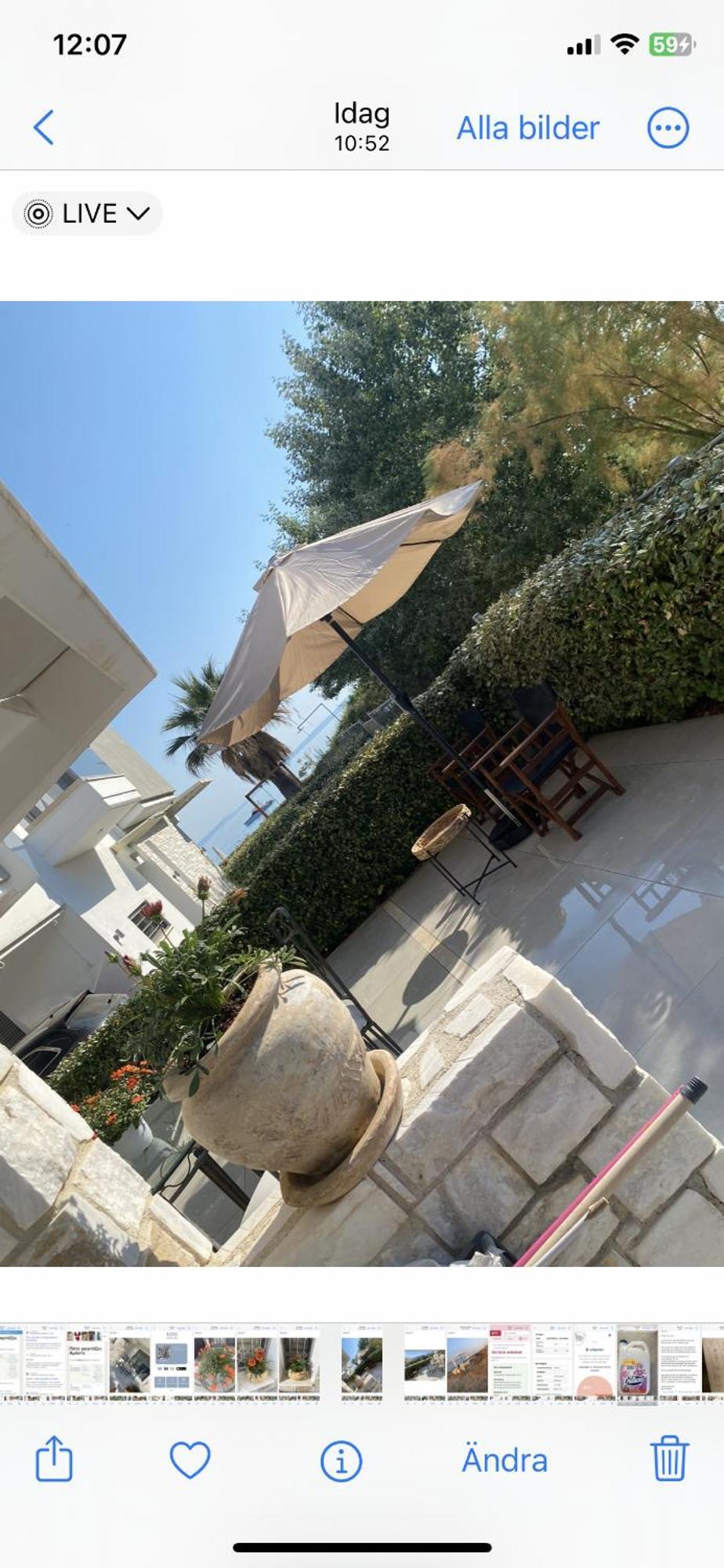 Villa Theodora In Front Of The Sea Hanioti Exterior photo
